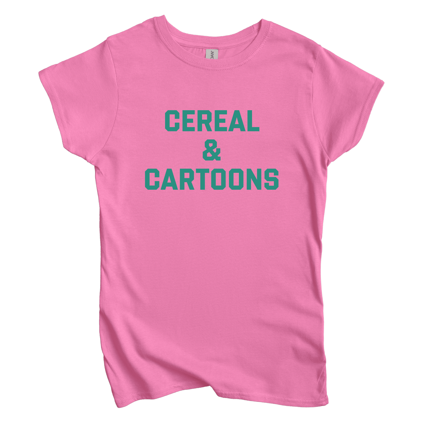 T-Shirt S / Azalea Women's Tee Cereal and Cartoons