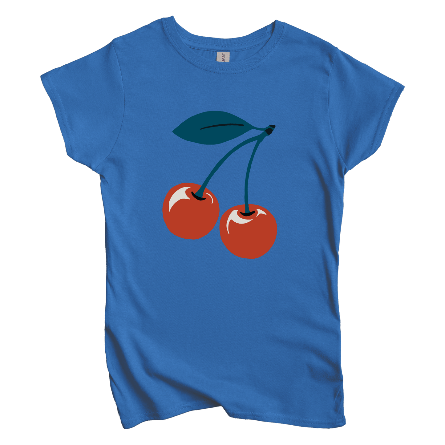 T-Shirt Royal / S Women's Tee Cherries