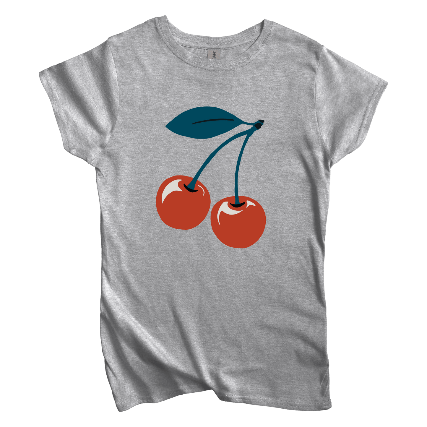 T-Shirt Sport Grey / S Women's Tee Cherries