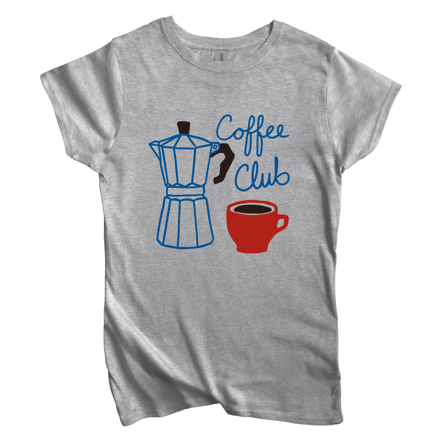 T-Shirt Sport Grey / S Women's Tee Coffee Club