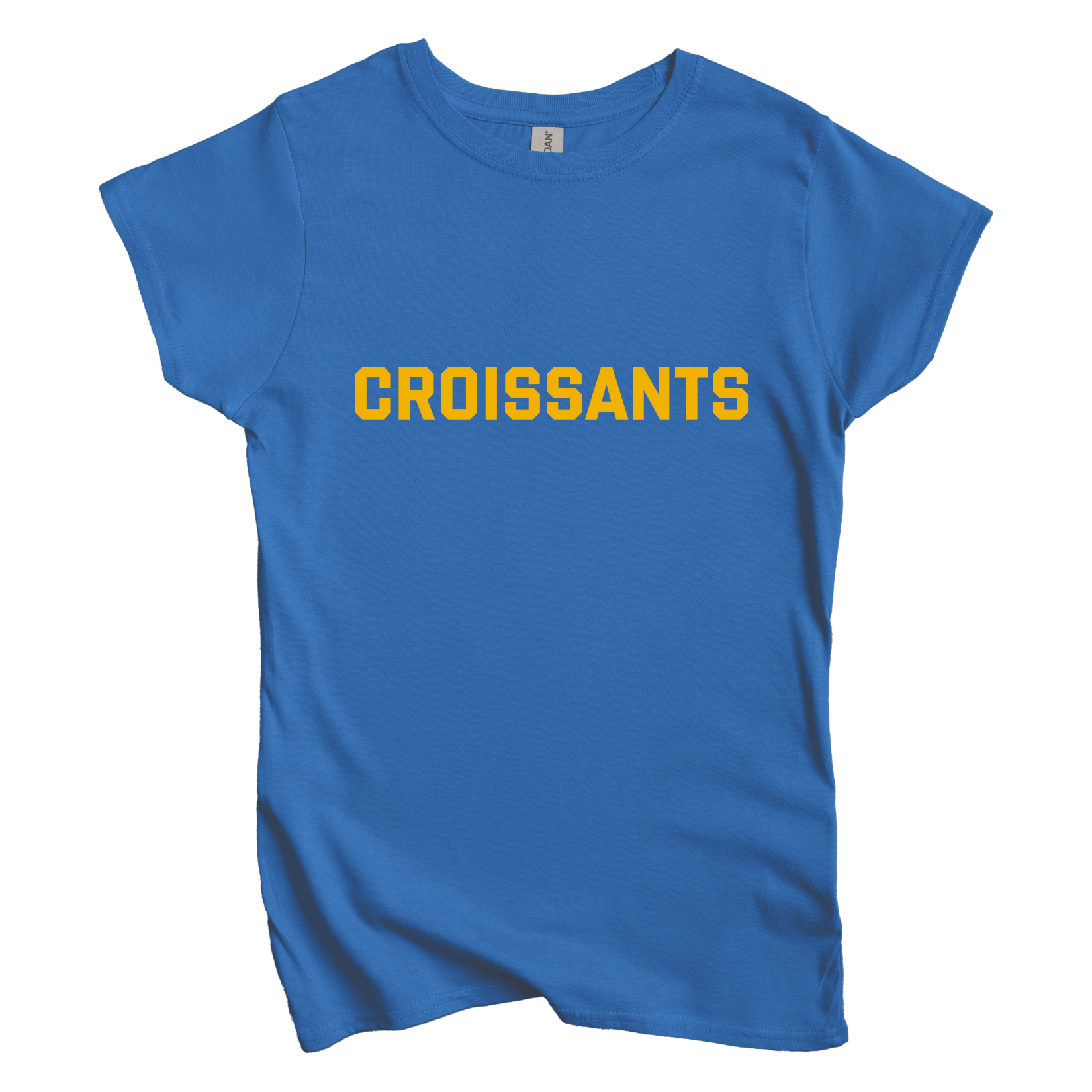 T-Shirt S / Royal Women's Tee Croissants