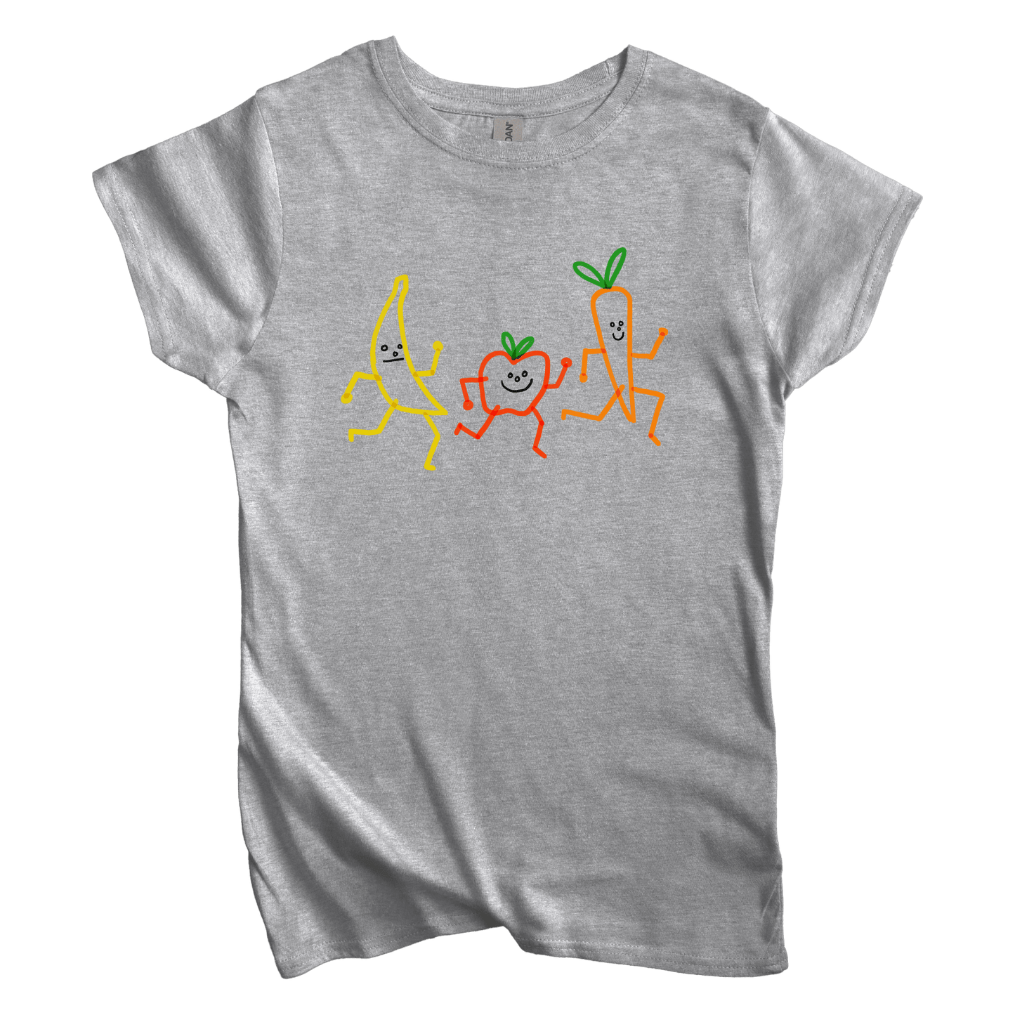T-Shirt S / Sport Grey Women's Tee Eat Healthy