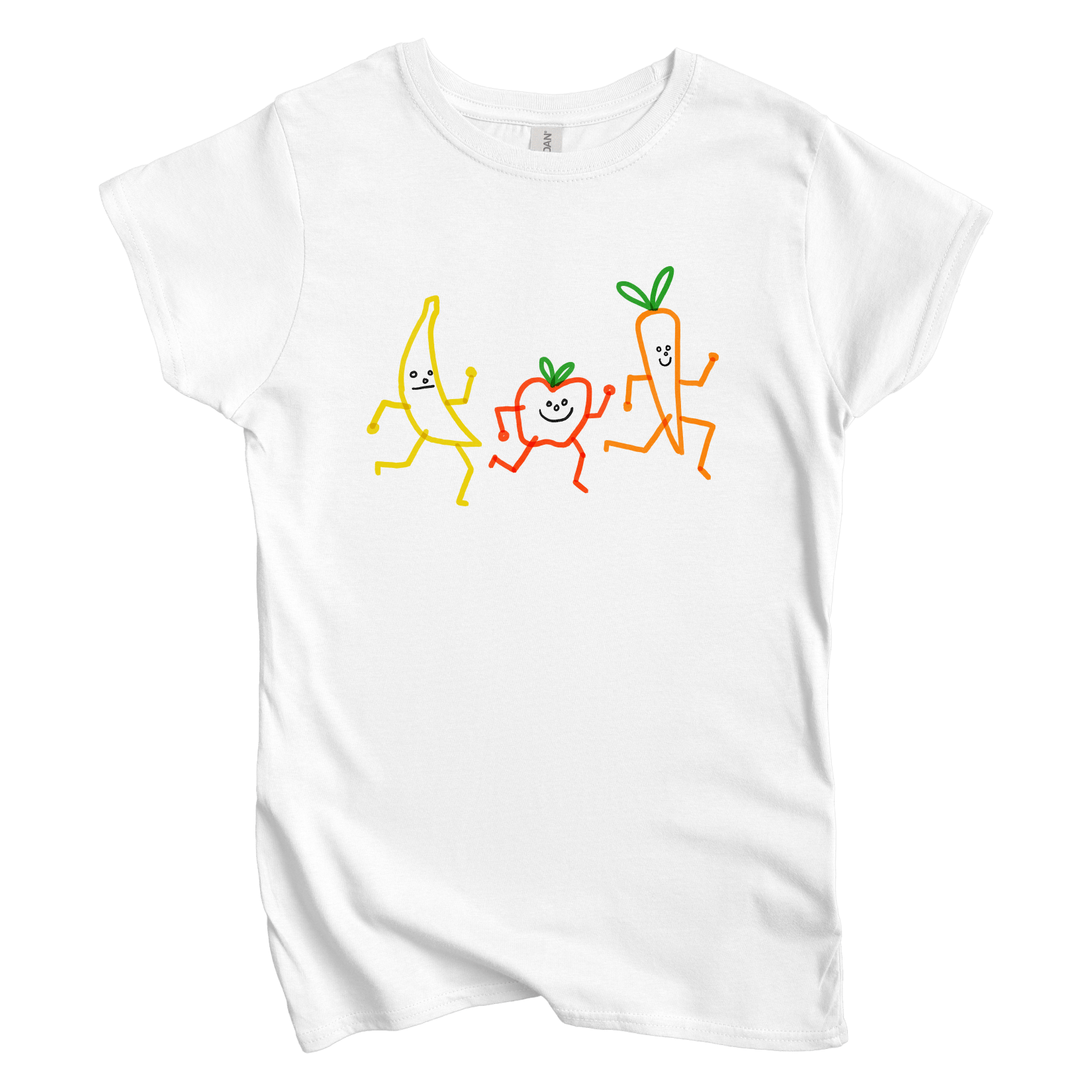 T-Shirt S / White Women's Tee Eat Healthy