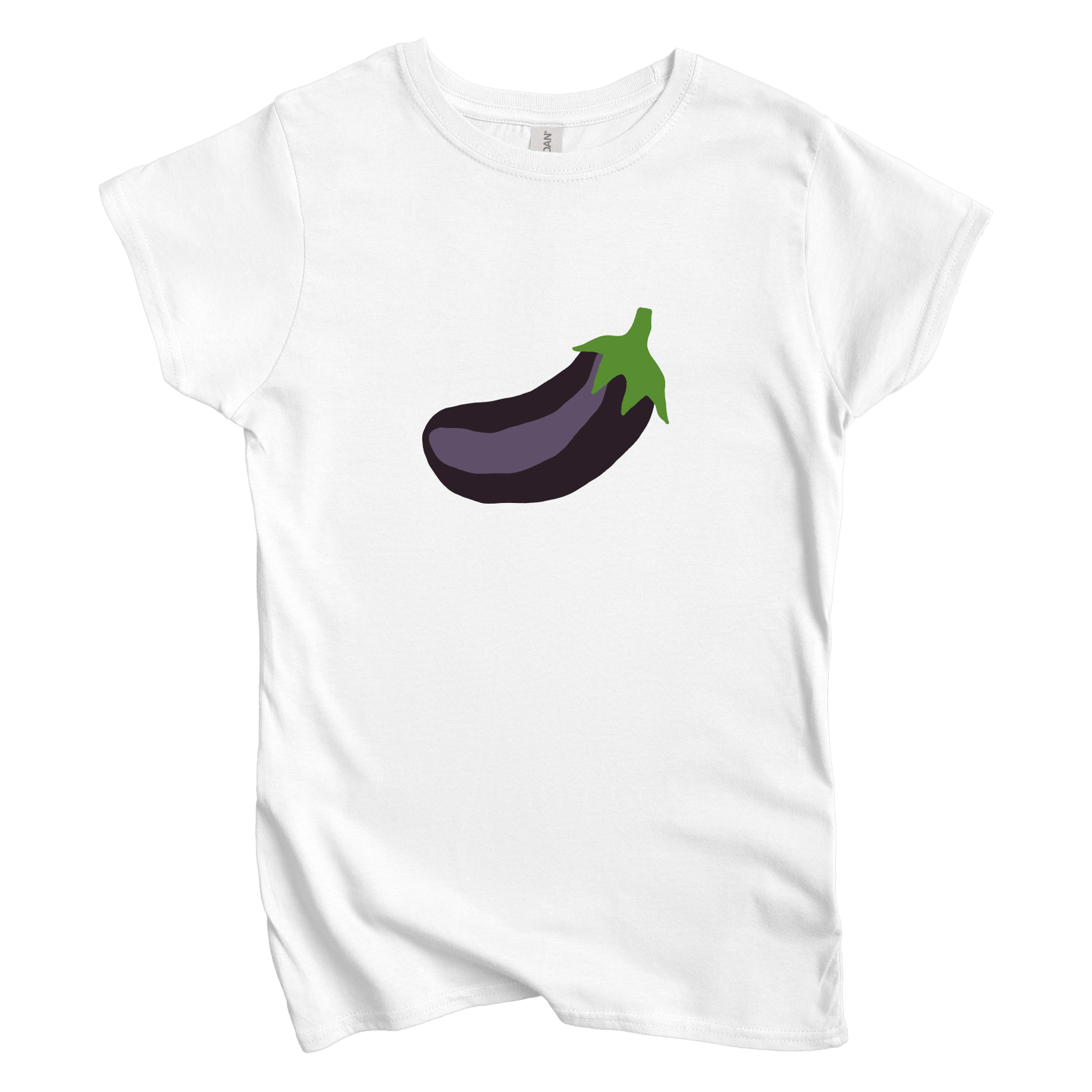 T-Shirt S / White Women's Tee Eggplant