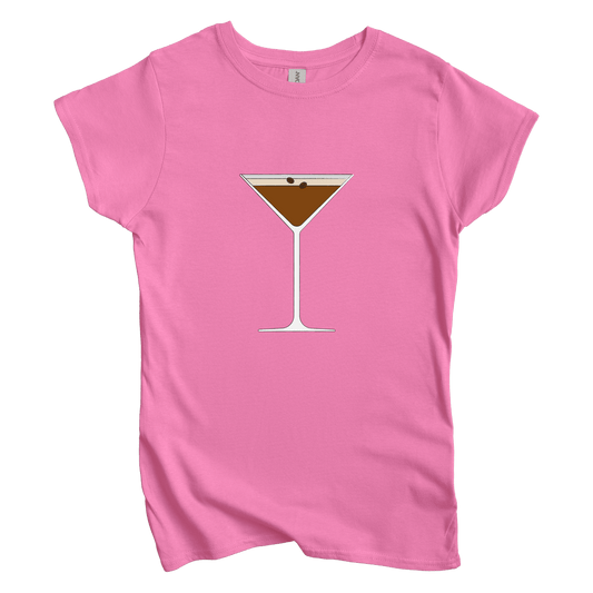 T-Shirt S / Azalea Women's Tee Espresso Martini: LaeMab