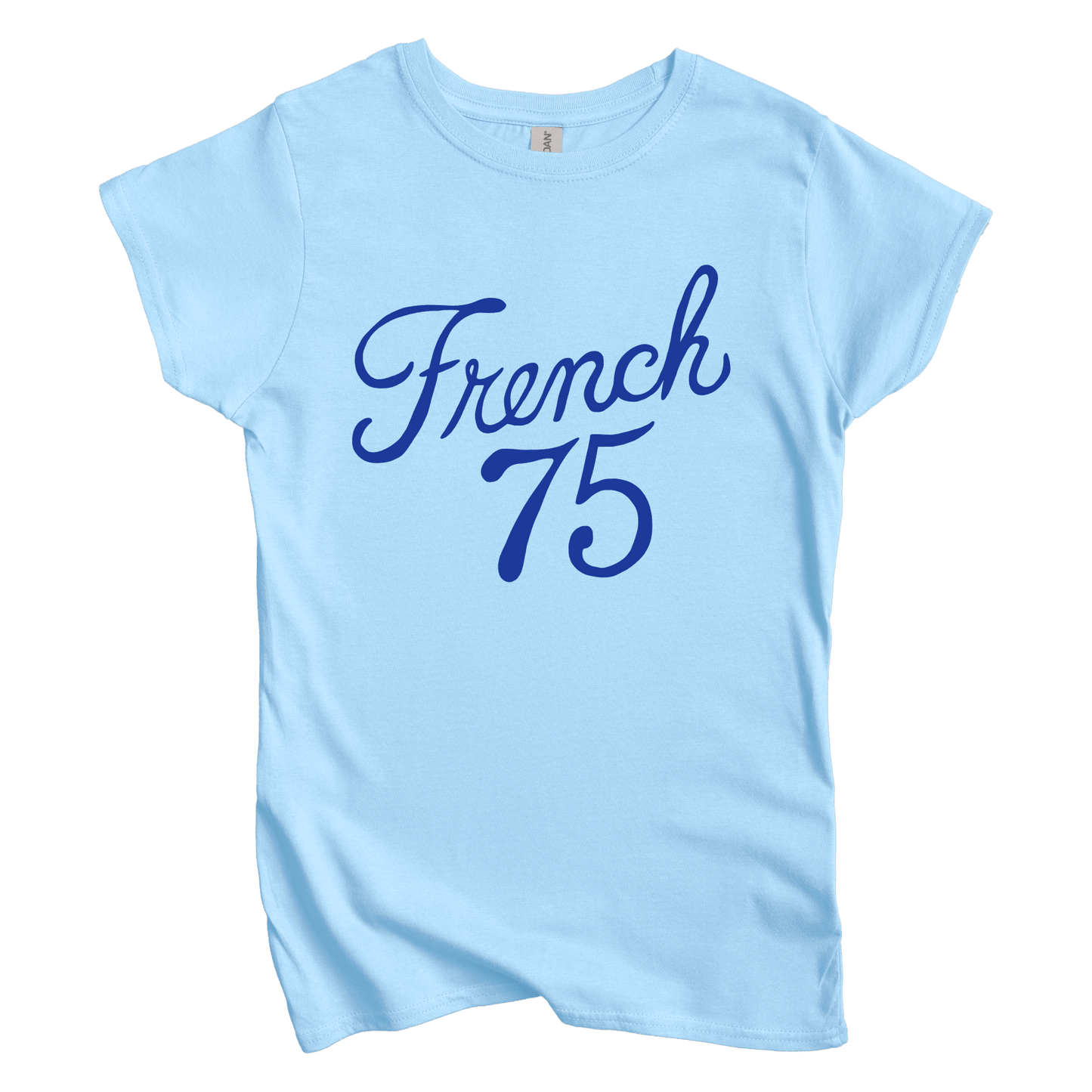 T-Shirt S / Light Blue Women's Tee French 75