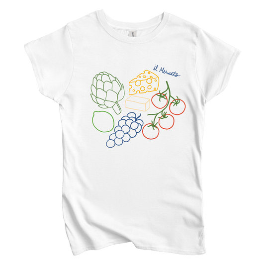 T-Shirt S / White Women's Tee Il Mercato