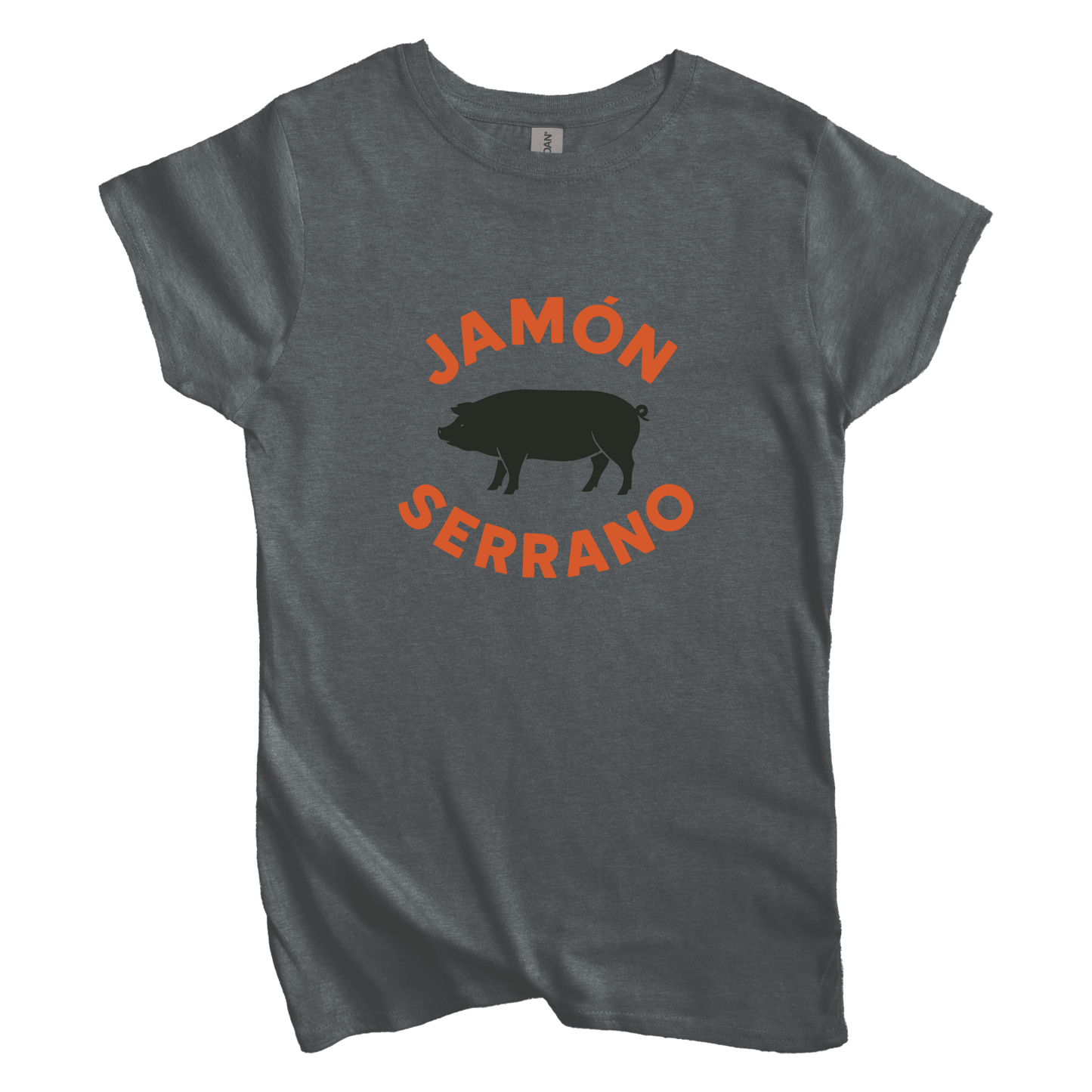 T-Shirt S / Dark Heather Women's Tee Jamón Serrano