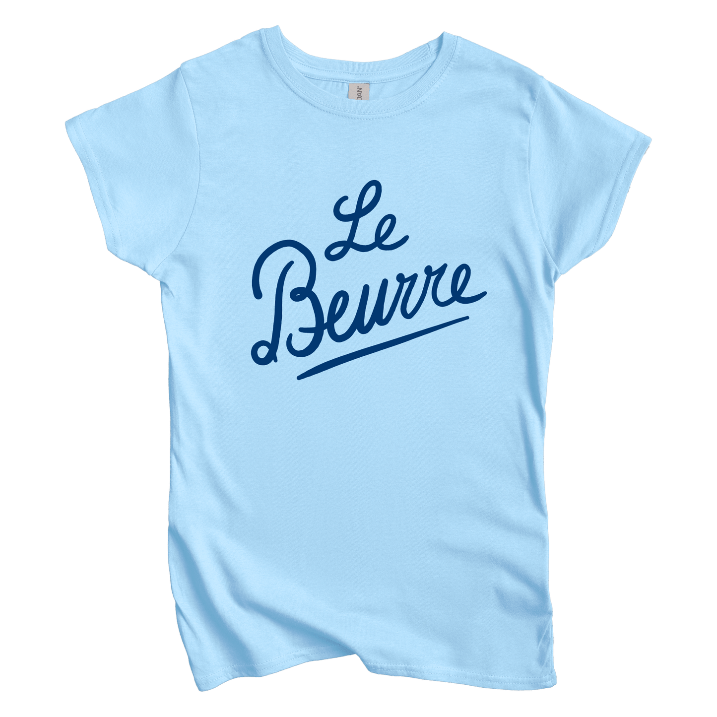 T-Shirt Light Blue / S Women's Tee Le Beurre