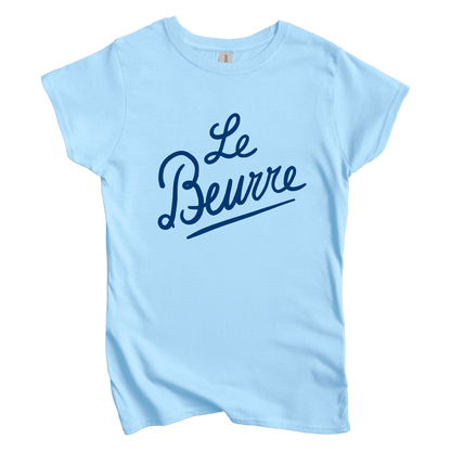 T-Shirt Light Blue / S Women's Tee Le Beurre