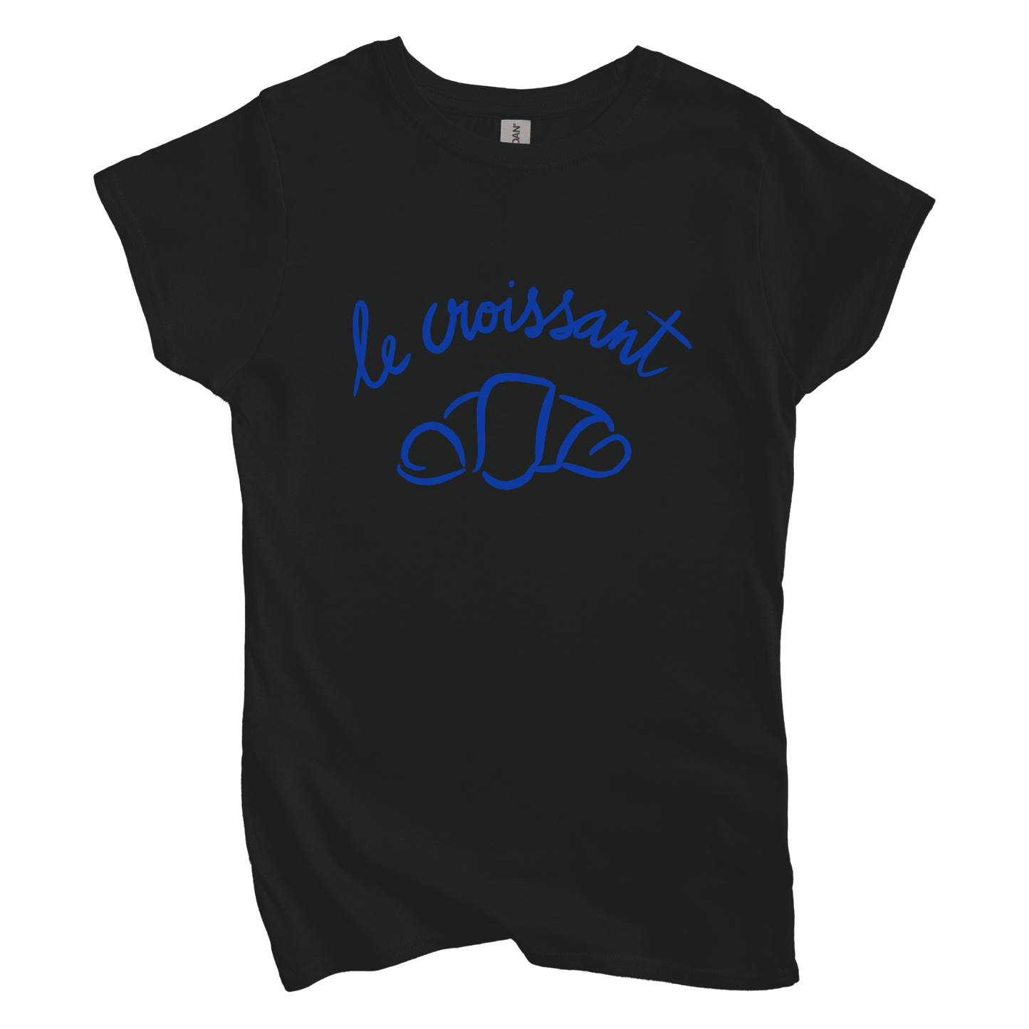 T-Shirt S / Black Women's Tee Le Croissant