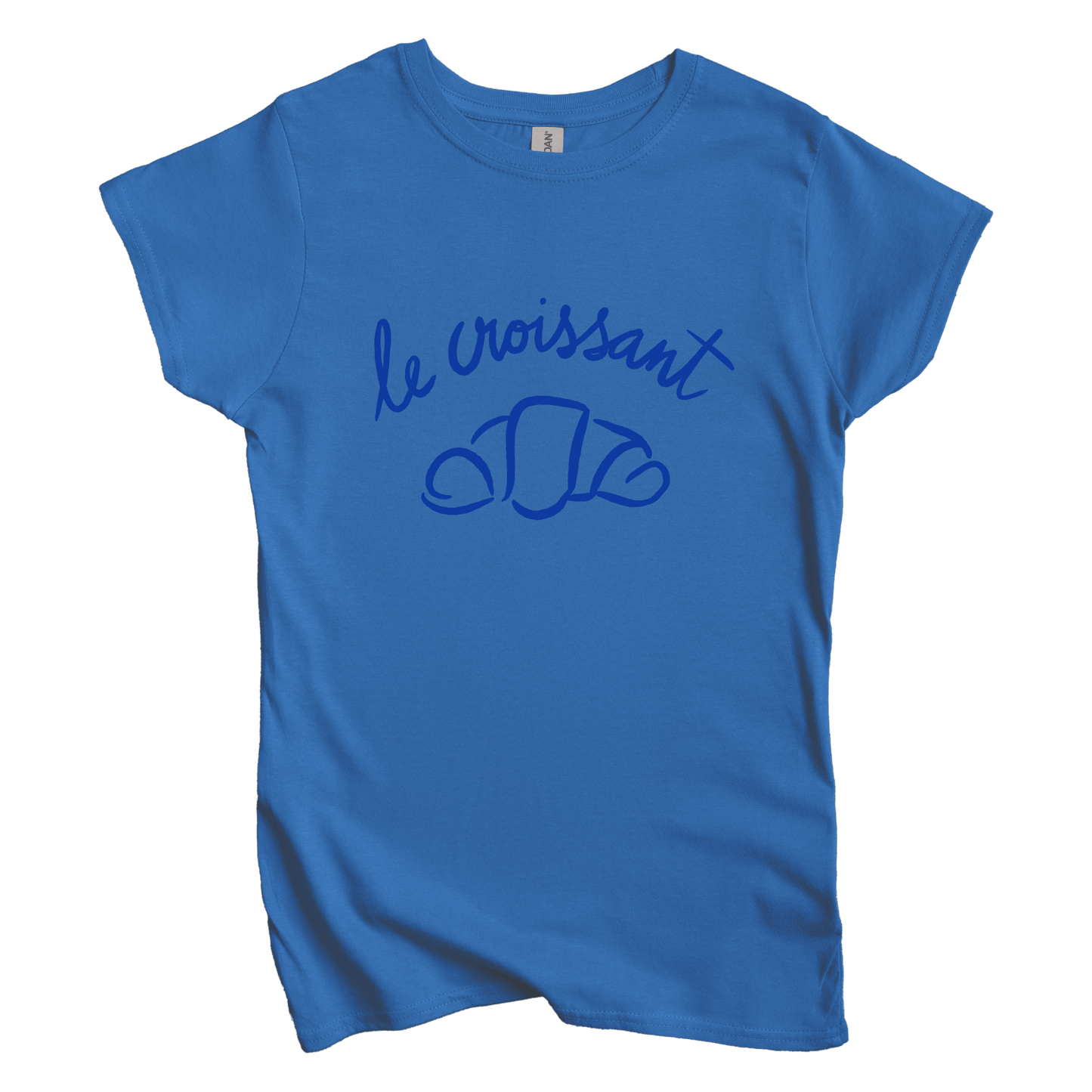 T-Shirt S / Royal Women's Tee Le Croissant