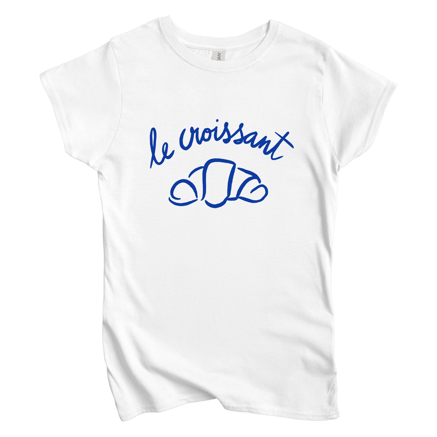 T-Shirt S / White Women's Tee Le Croissant