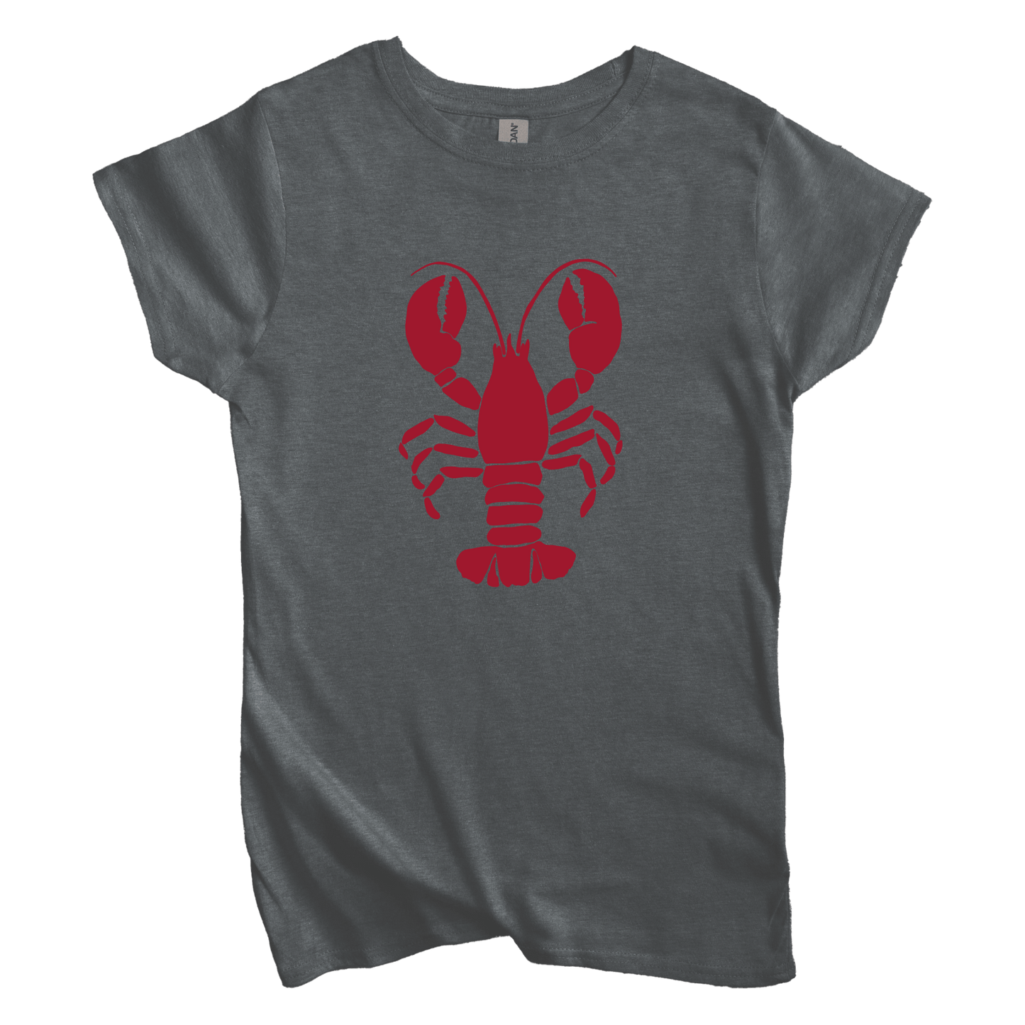 T-Shirt Dark Heather / S Women's Tee Lobster