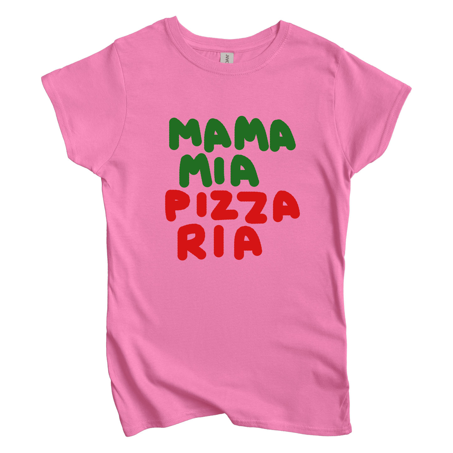 T-Shirt S / Azalea Women's Tee Mama Mia Pizza Ria