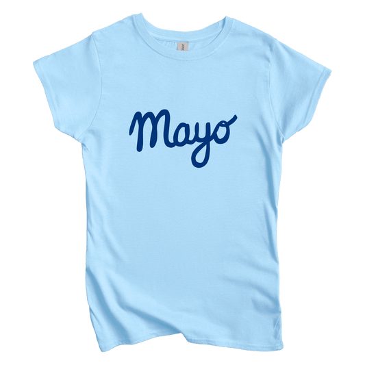 T-Shirt S / Light Blue Women's Tee Mayo
