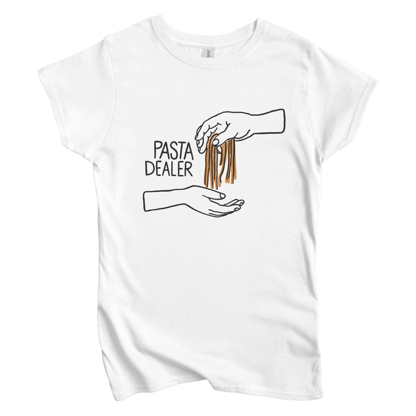 T-Shirt S / White Women's Tee Pasta Dealer