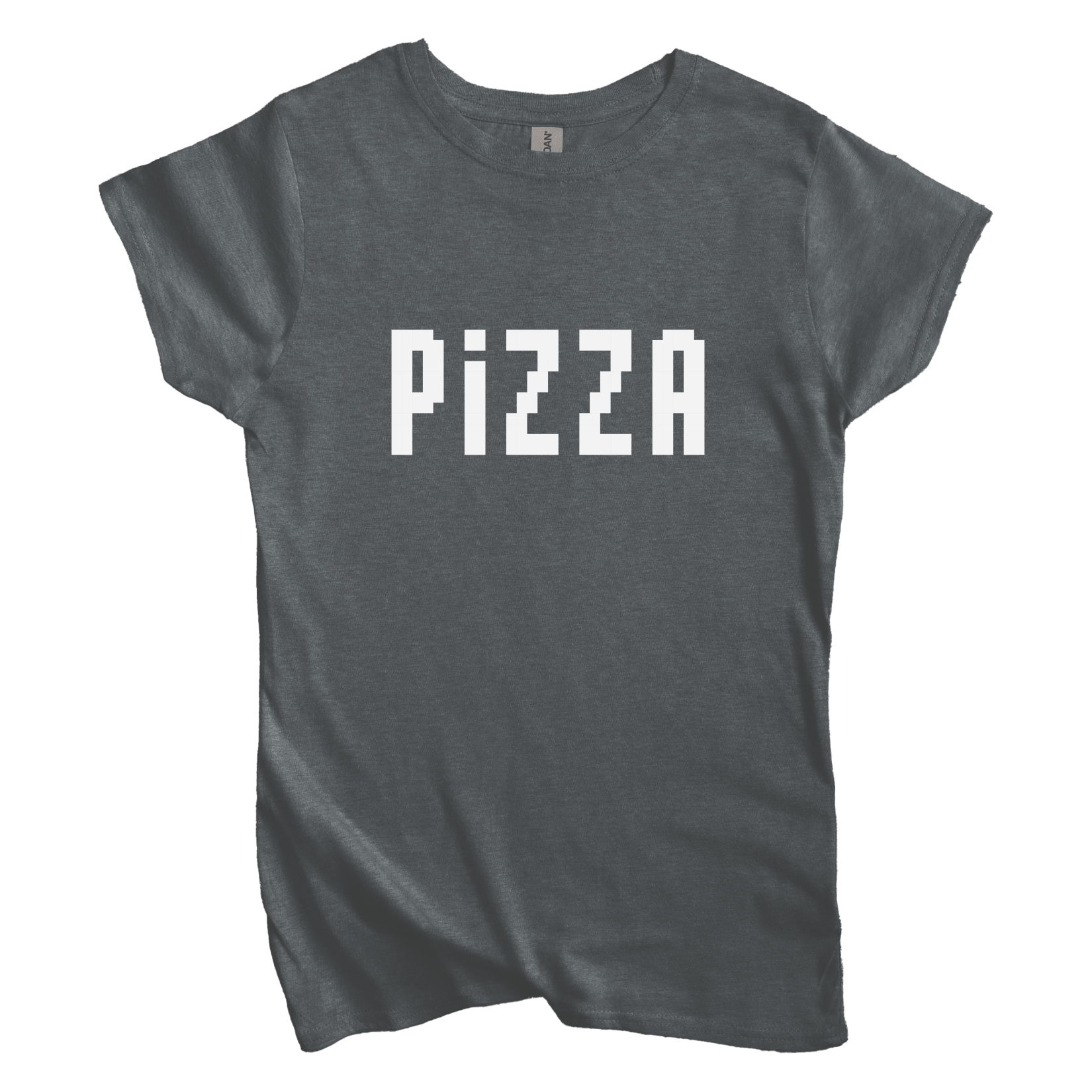 T-Shirt S / Dark Heather Women's Tee Pizza