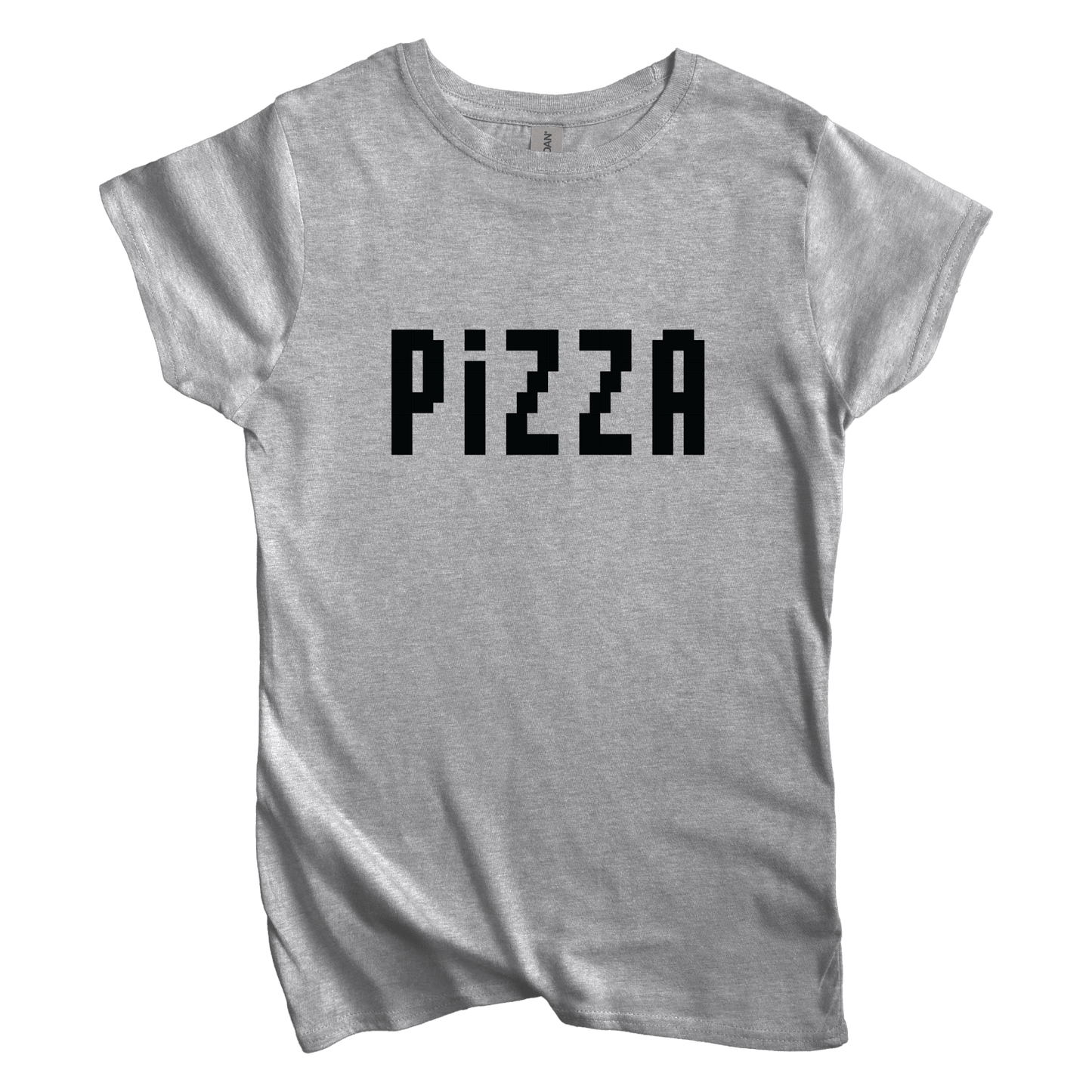 T-Shirt S / Sport Grey Women's Tee Pizza