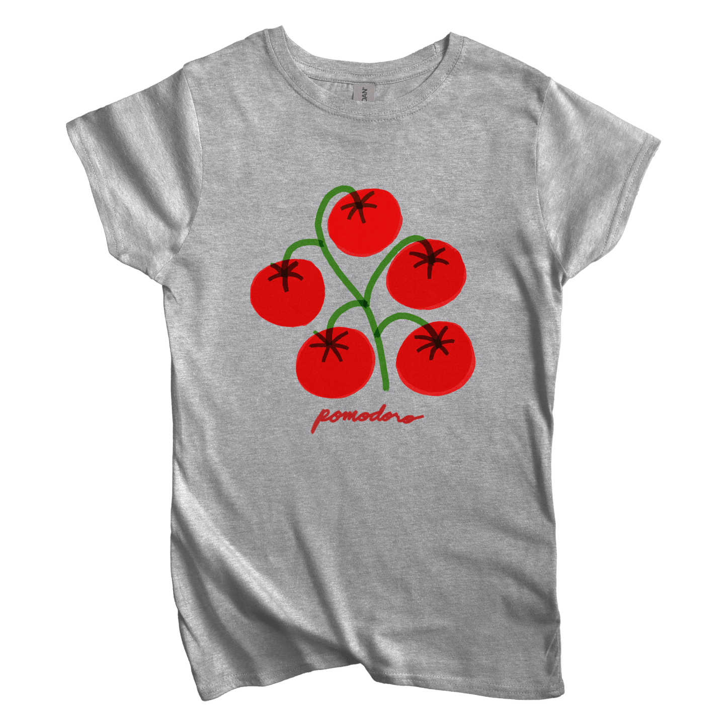 T-Shirt Sport Grey / S Women's Tee Pomodoro