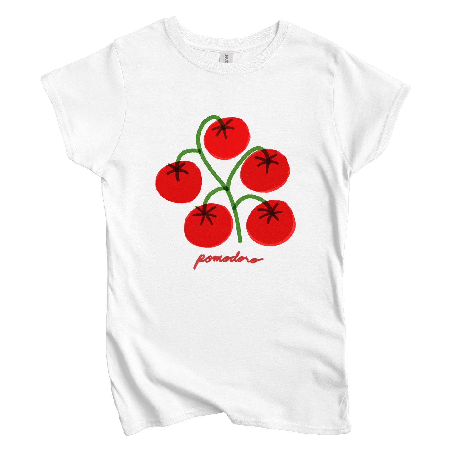 T-Shirt White / S Women's Tee Pomodoro