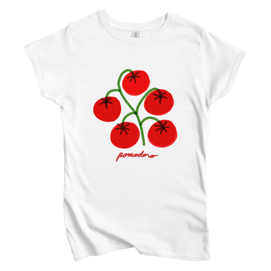 T-Shirt White / S Women's Tee Pomodoro