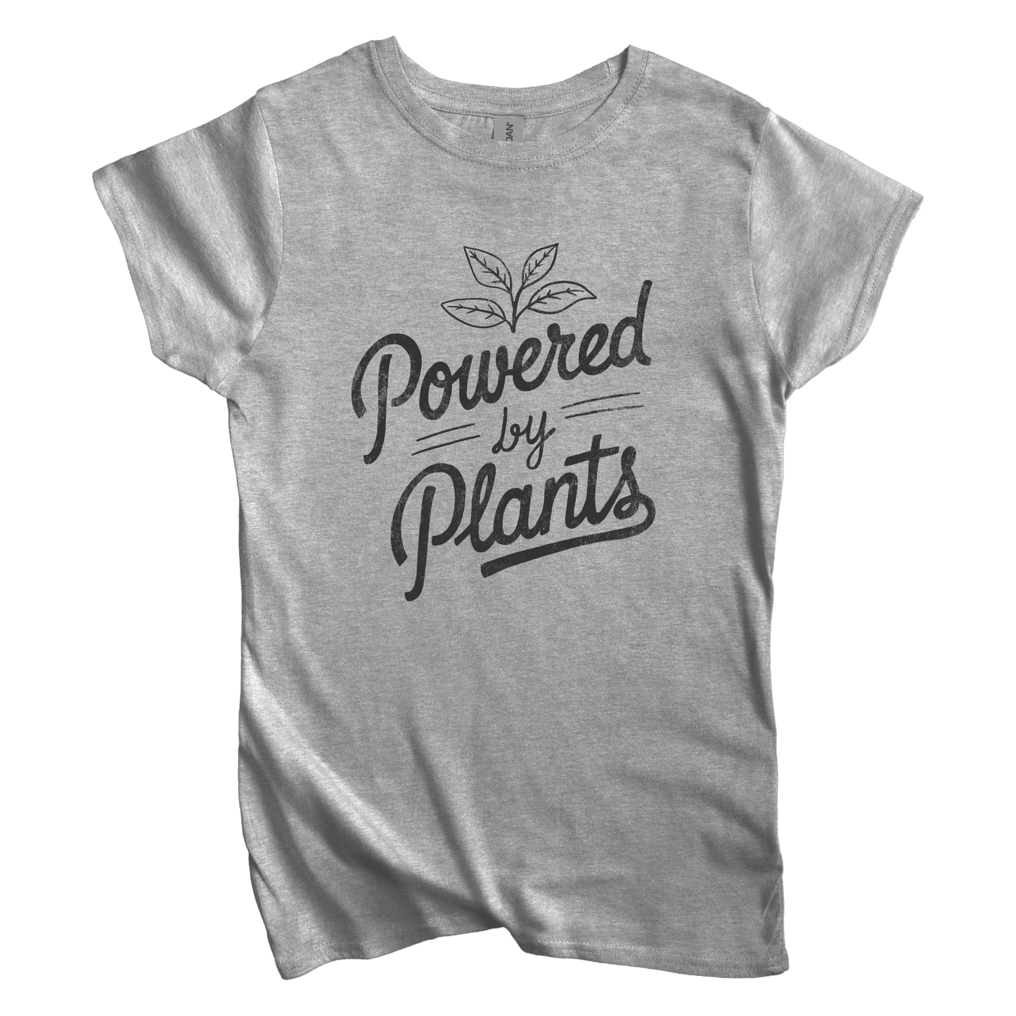 T-Shirt S / Sport Grey Women's Tee Powered by Plants