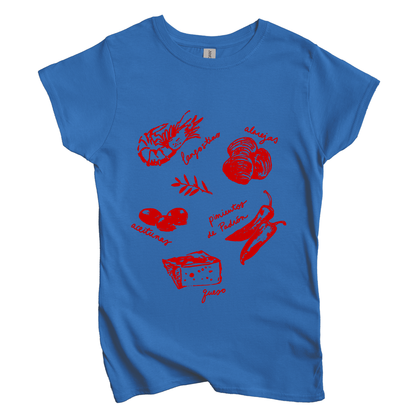T-Shirt S / Royal Women's Tee Tapas: LaeMab