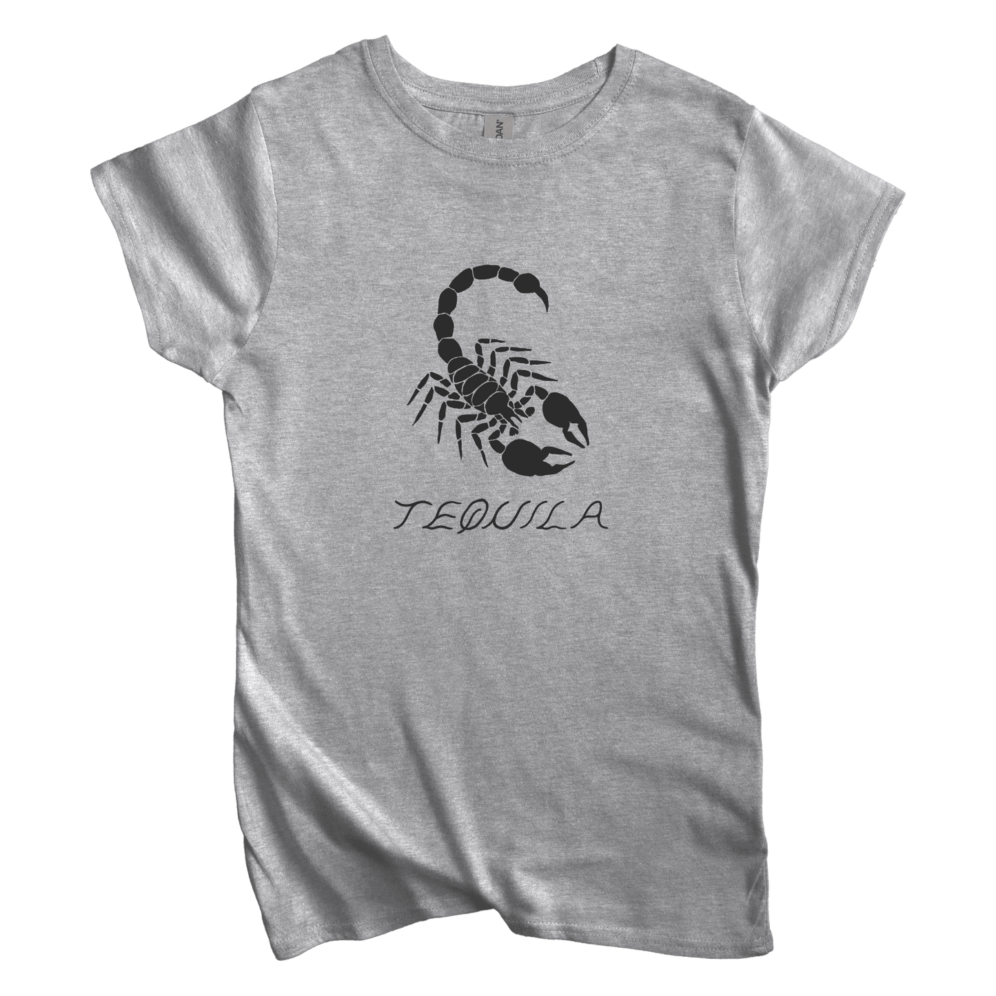 T-Shirt S / Sport Grey Women's Tee Tequila Scorpion
