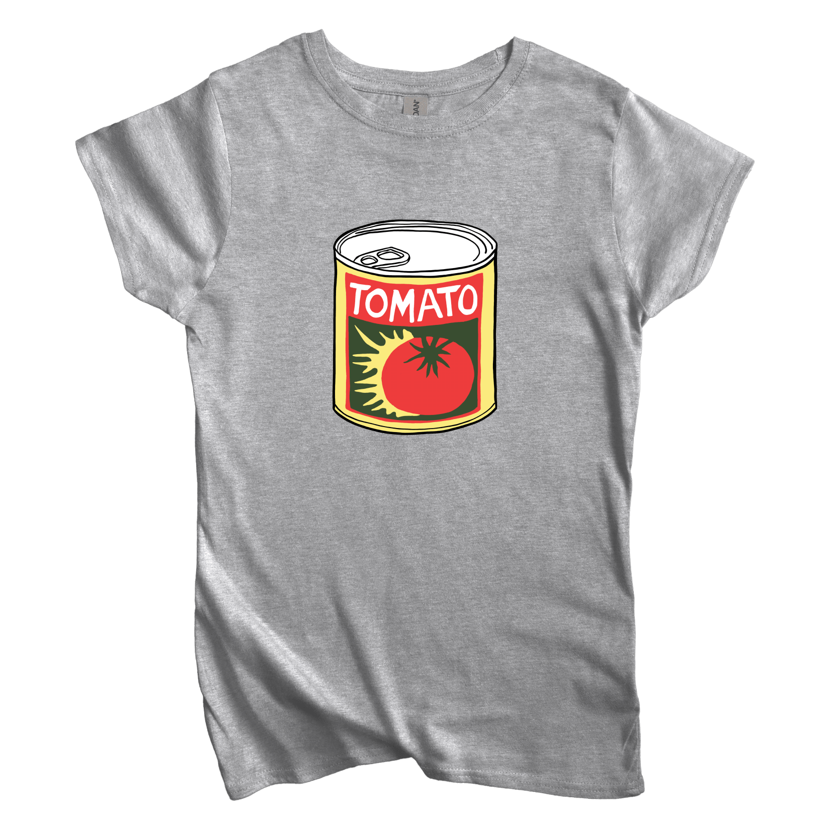 T-Shirt S / Sport Grey Women's Tee Tomato Can