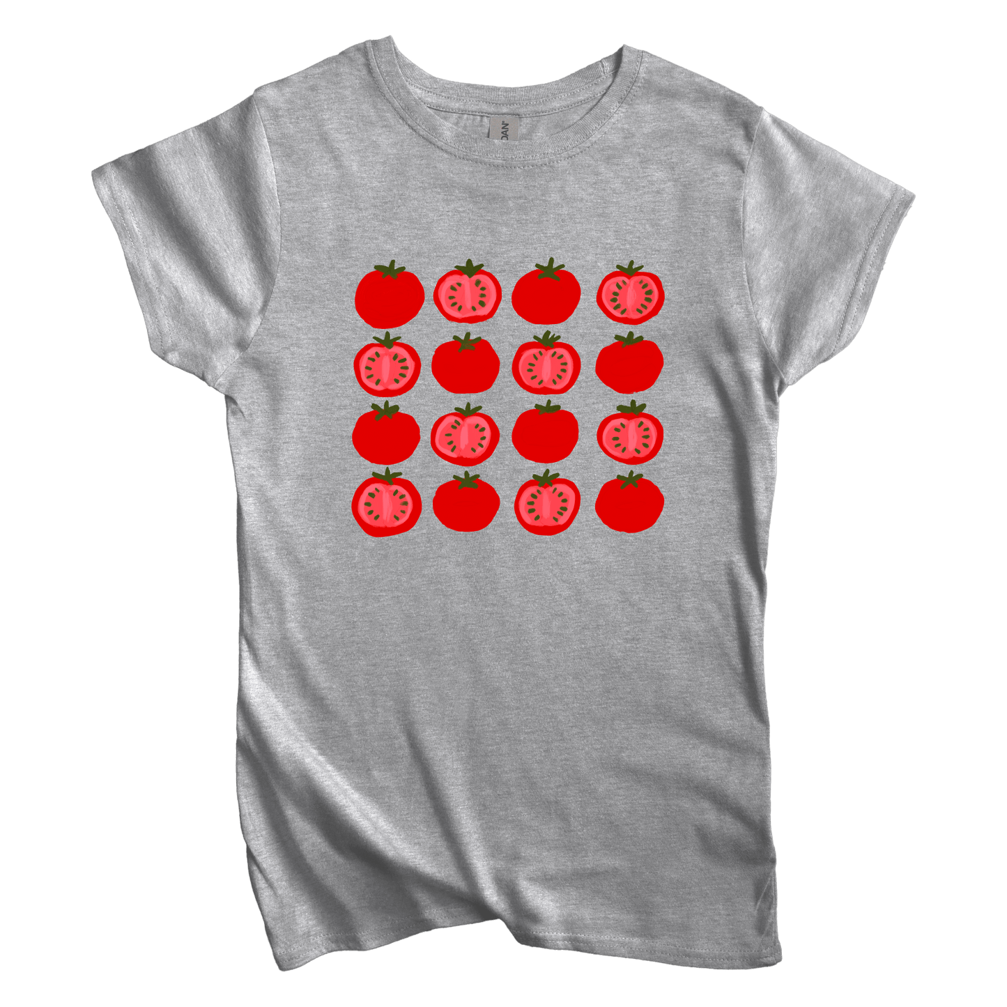 T-Shirt S / Sport Grey Women's Tee Tomato Grid