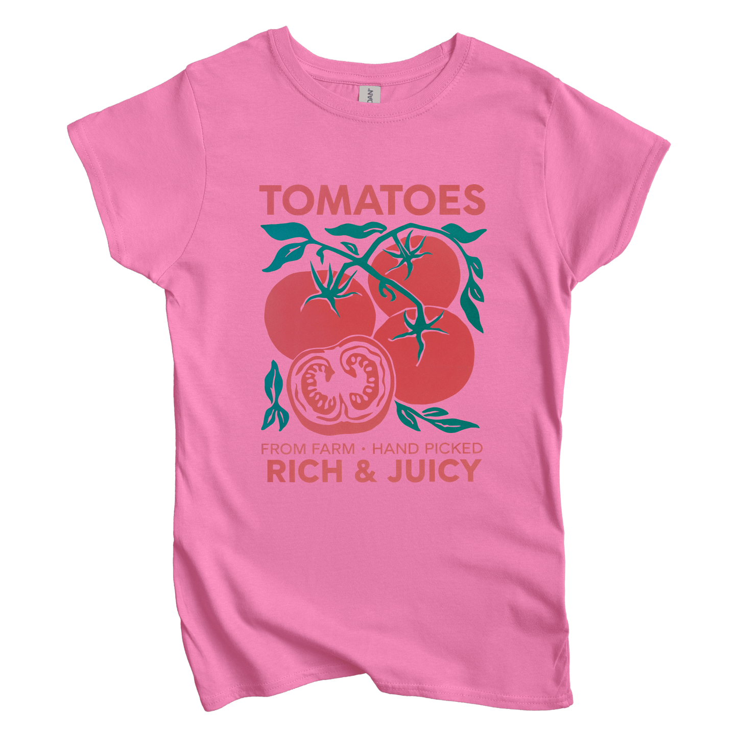 T-Shirt Azalea / S Women's Tee Tomatoes Rich and Juicy