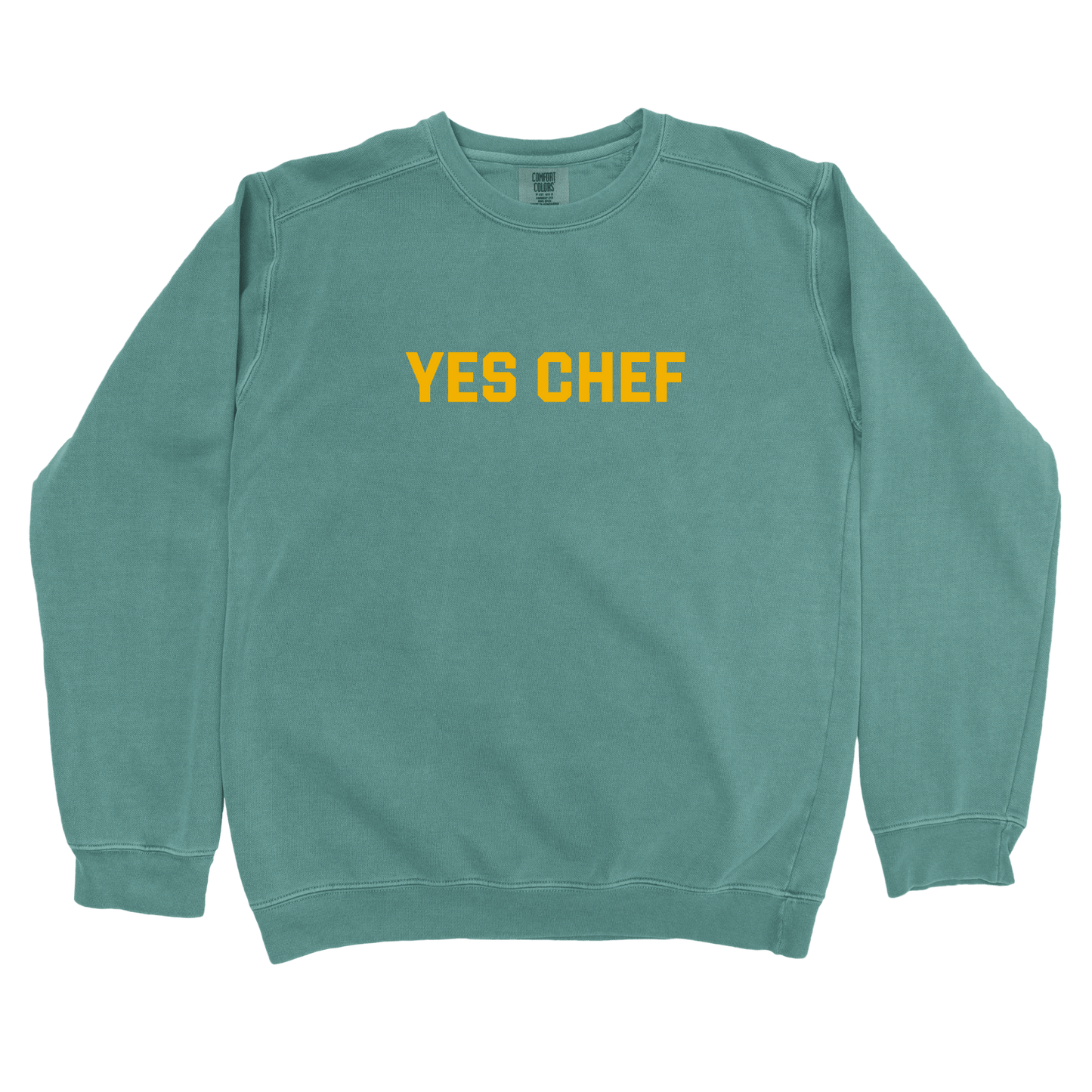 T-Shirts Blue Spruce / S Yes Chef Sweatshirt