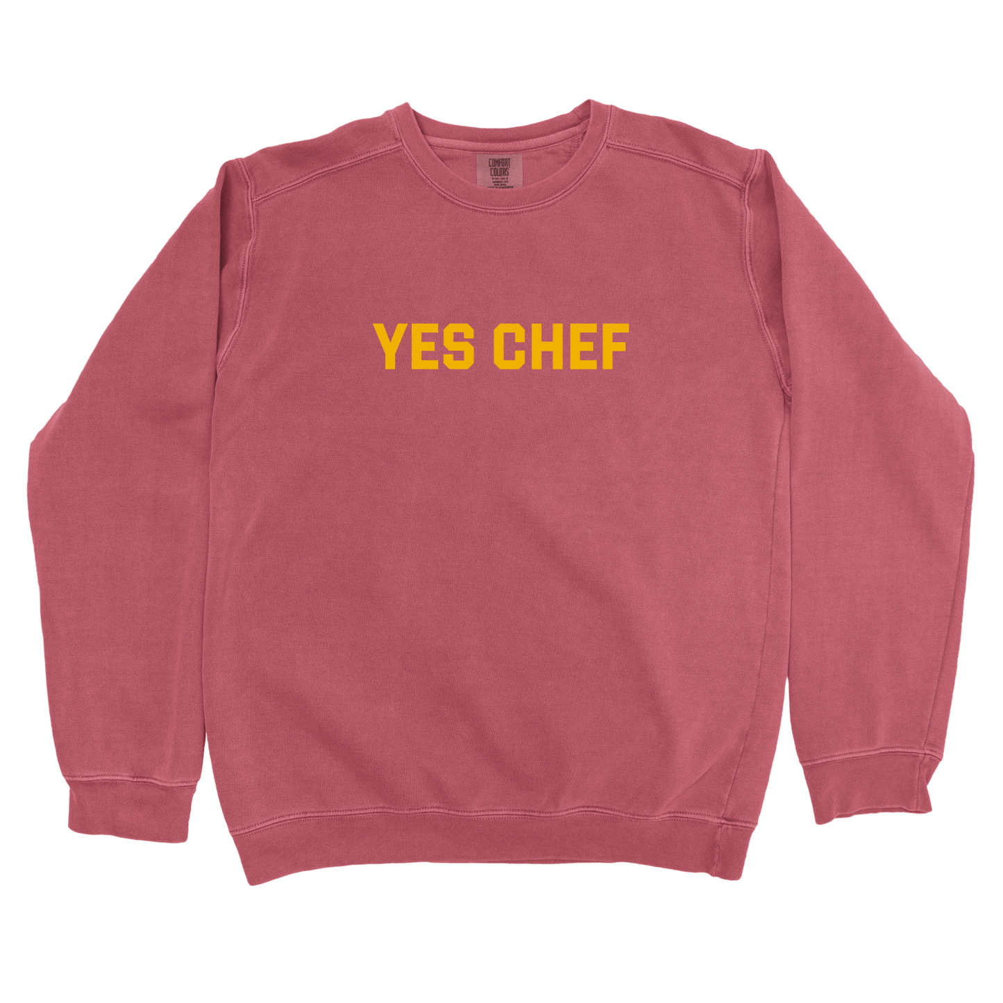 T-Shirts Crimson / S Yes Chef Sweatshirt