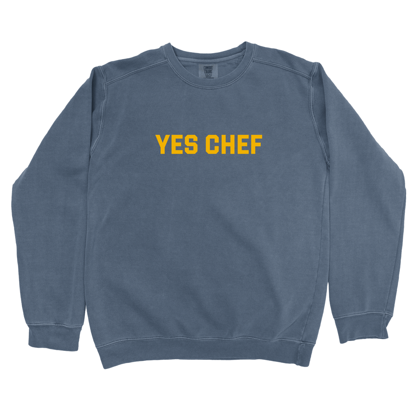 T-Shirts Denim / S Yes Chef Sweatshirt