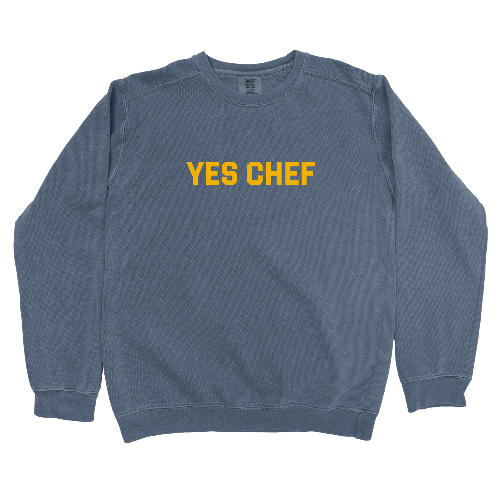 T-Shirts Denim / S Yes Chef Sweatshirt