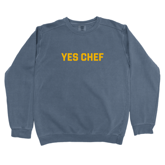 T-Shirts Denim / S Yes Chef Sweatshirt