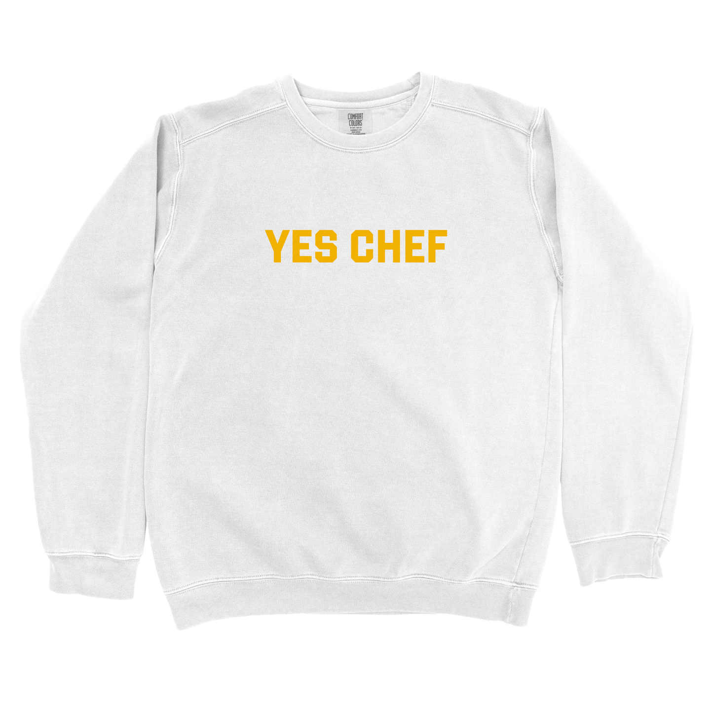 T-Shirts White / S Yes Chef Sweatshirt