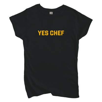 T-Shirts S / Black Yes Chef Women's Tee