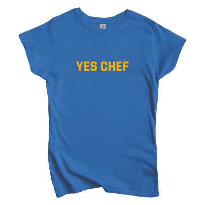 T-Shirts S / Royal Yes Chef Women's Tee