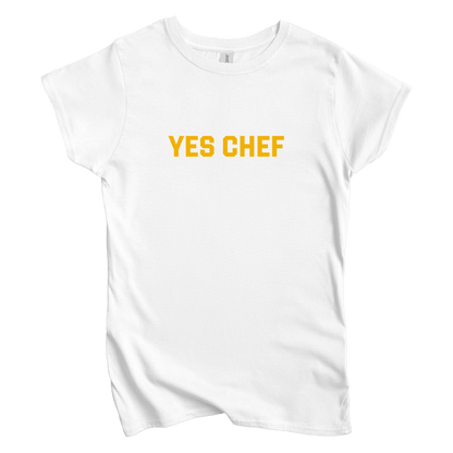 T-Shirts S / White Yes Chef Women's Tee