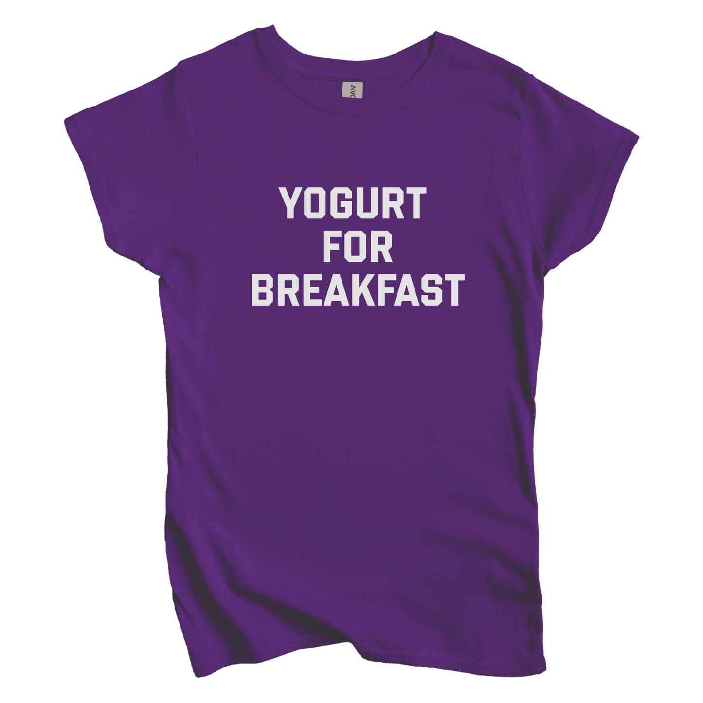 T-Shirt L / Purple Yogurt for Breakfast Women's Tee