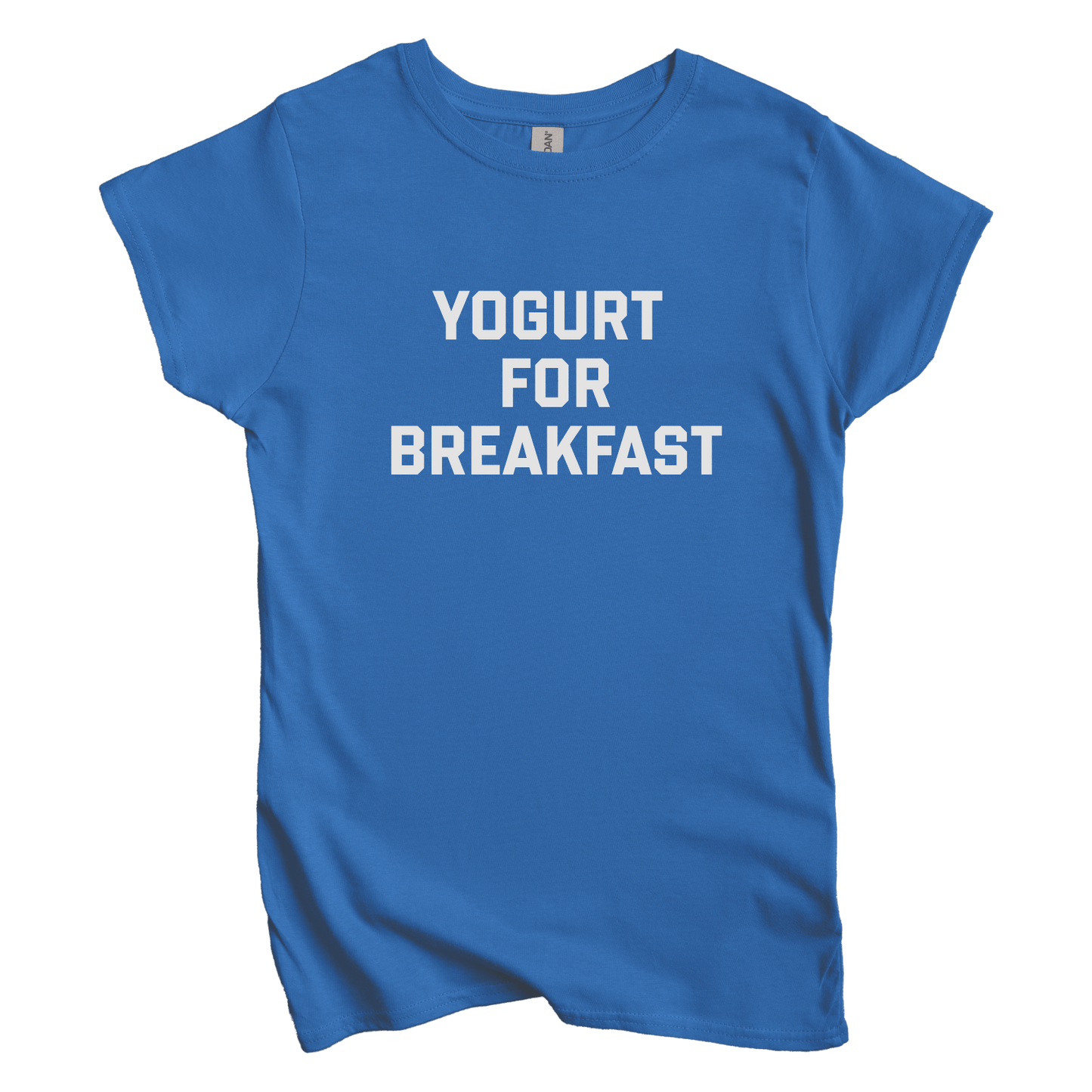 T-Shirt S / Royal Yogurt for Breakfast Women's Tee