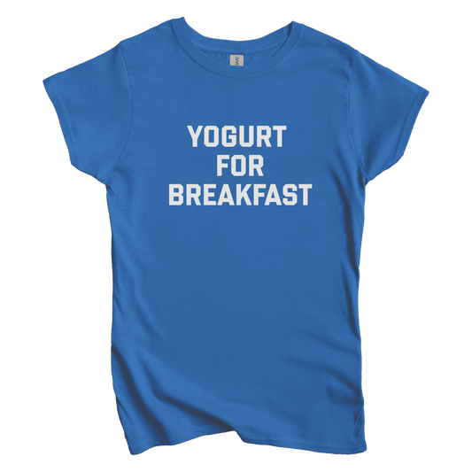T-Shirt S / Royal Yogurt for Breakfast Women's Tee