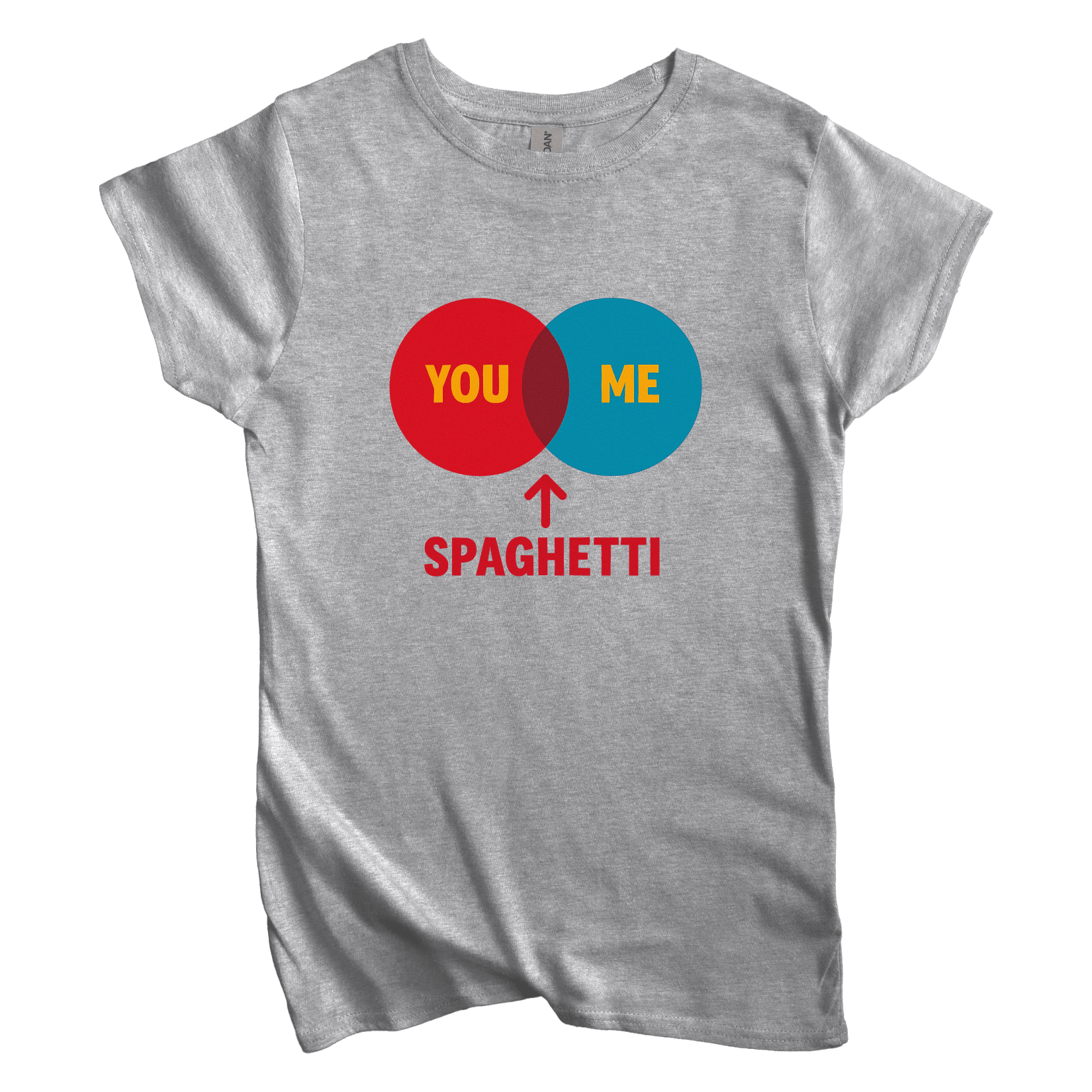 T-Shirt You, Me Spaghetti Women's Tee