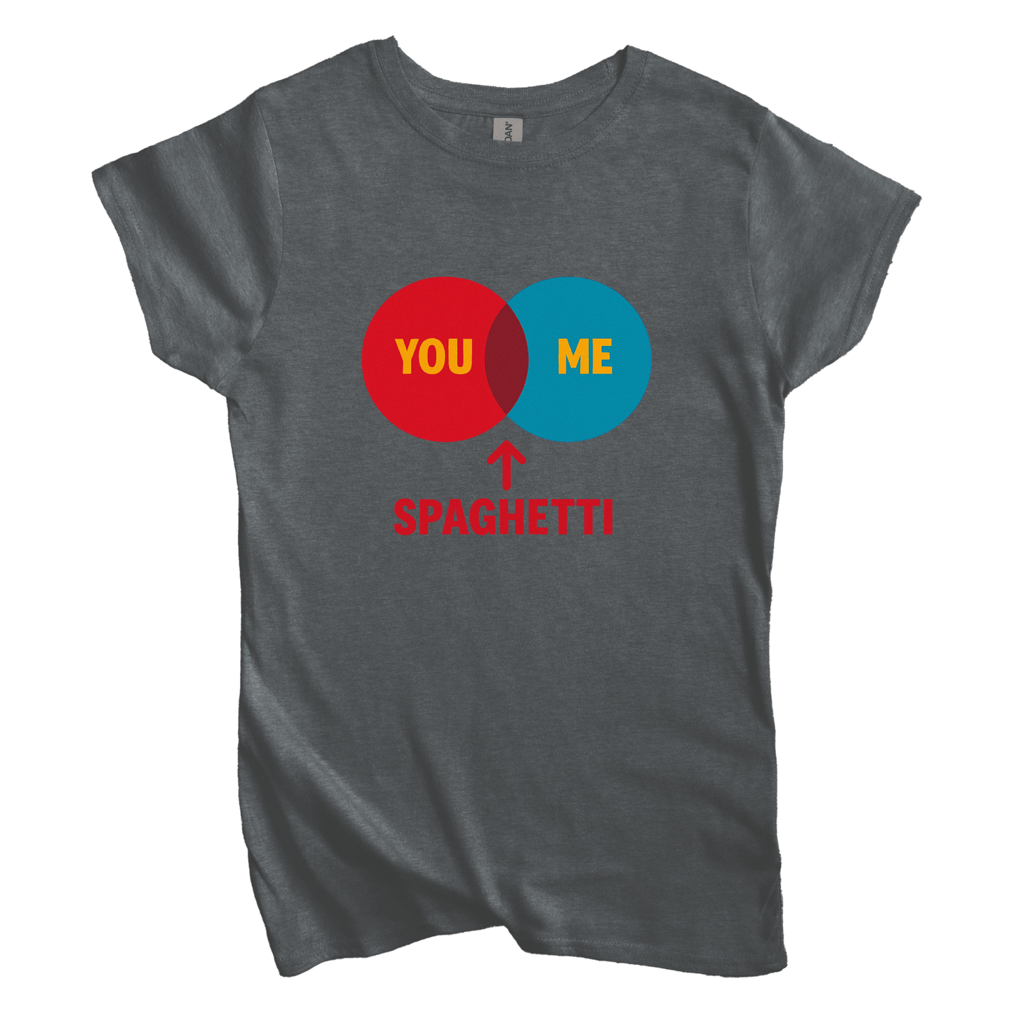 T-Shirt You, Me Spaghetti Women's Tee