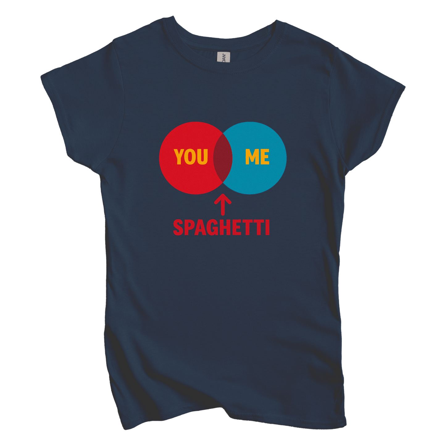 T-Shirt S / Navy You, Me Spaghetti Women's Tee
