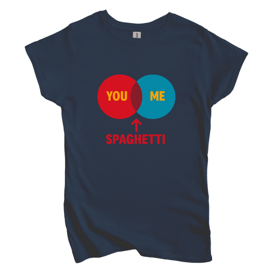 T-Shirt S / Navy You, Me Spaghetti Women's Tee