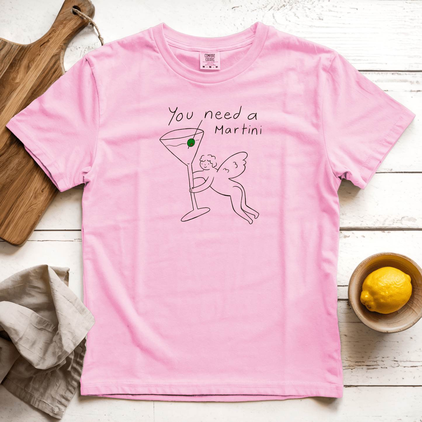 T-Shirts Blossom / S You need a Martini: Woblylines