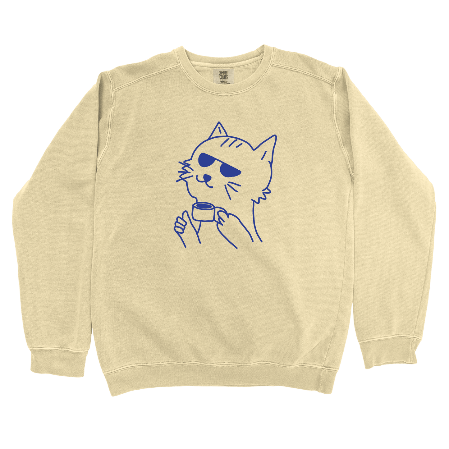 T-Shirts Butter / S Zero Bothers Given: Sae Karepe Sweatshirt